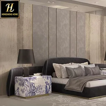 Premium Hotel High Quality Modern Art Bedroom Comodino Designer Furniture Set Bedside Table