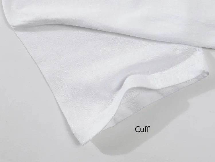 Short Sleeve T Shirt 100%cotton Plain White Blank Unisex Knitted 100% ...