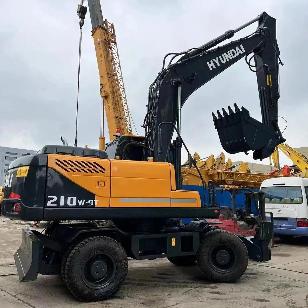 Hyundai 210W-9 Wheel Excavator - Low Hours, High Performance