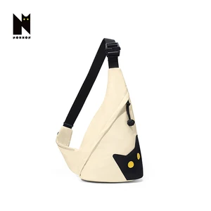 NOXXON High-End Womens Sports Chest Bag Large Capacity Multifunctional Cycling Crossbody Bag Lightweight Fashion Sling Chest Bag