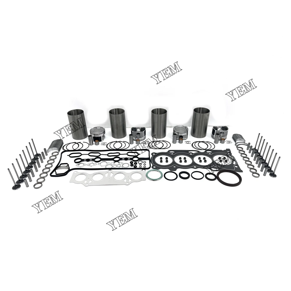 Rebuild Kit With Piston Ring Bearing Valves Gaskets Piston Fit for Toyota 1AZ Diesel Engine Repair Parts