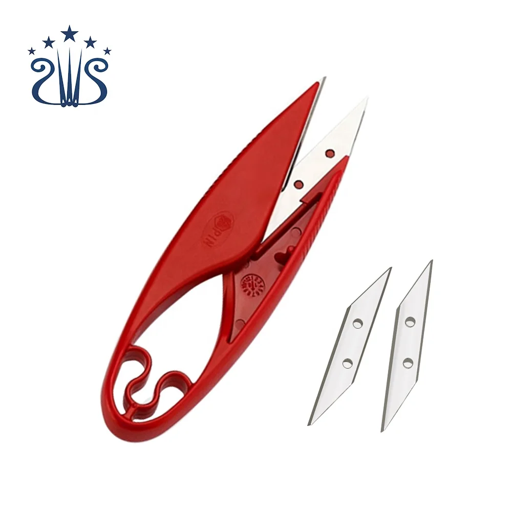 Высококачественные пружинные ножницы с 2 лезвиями, ножницы для нитки