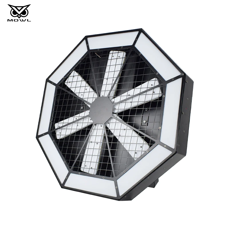 Fan Backdrop DMX RGB LED Stage Light Decoration Effect Light for Stage Bar DJ Disco Nightclub