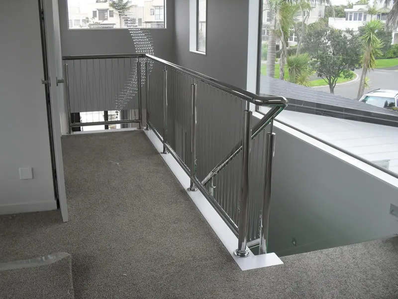 Simple Style Stainless Steel Dia4/5/6mm Cable/Wire Customized New Design Balcony Railing from FoShan Factory details