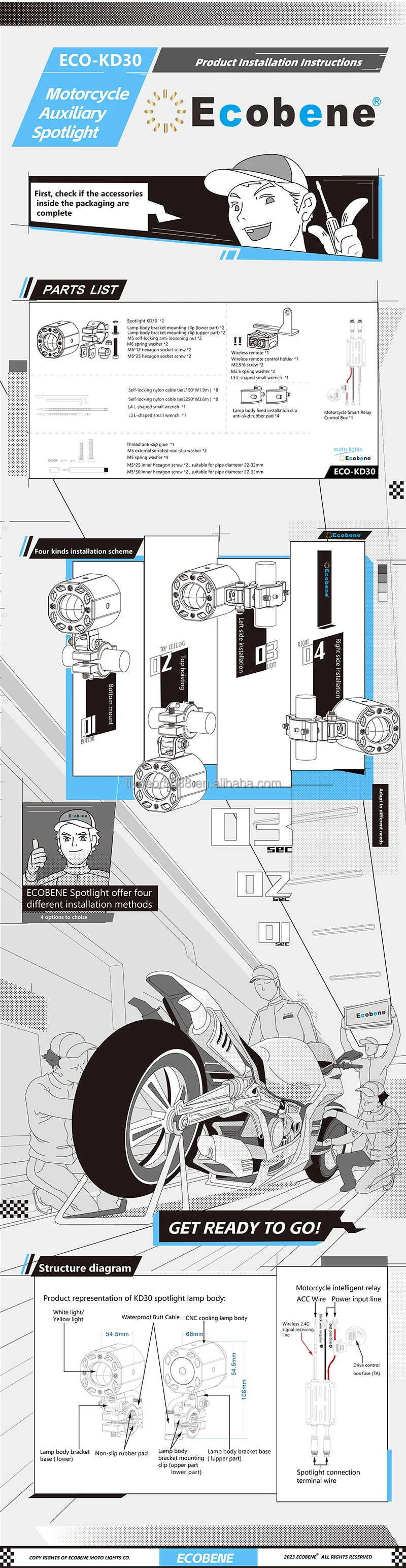 lo beam ip68 waterproof cnc aluminum fog light-11