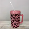 Pink leopard print color