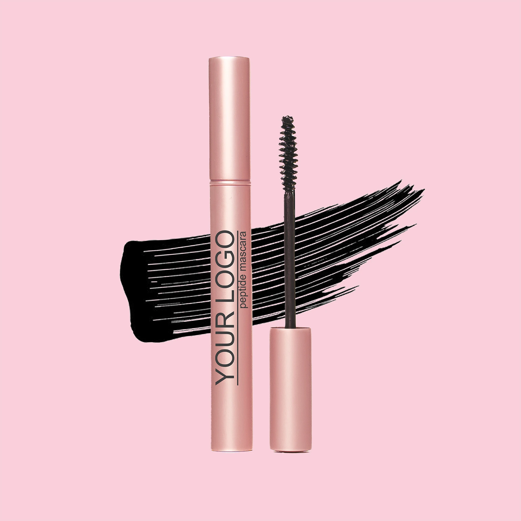 Create Your Own Brand Custom Logo Cruelty Free Makeup Wholesale Keratin Vegan Oil Free 4D Long Lash Fiber Mascara Private Label
