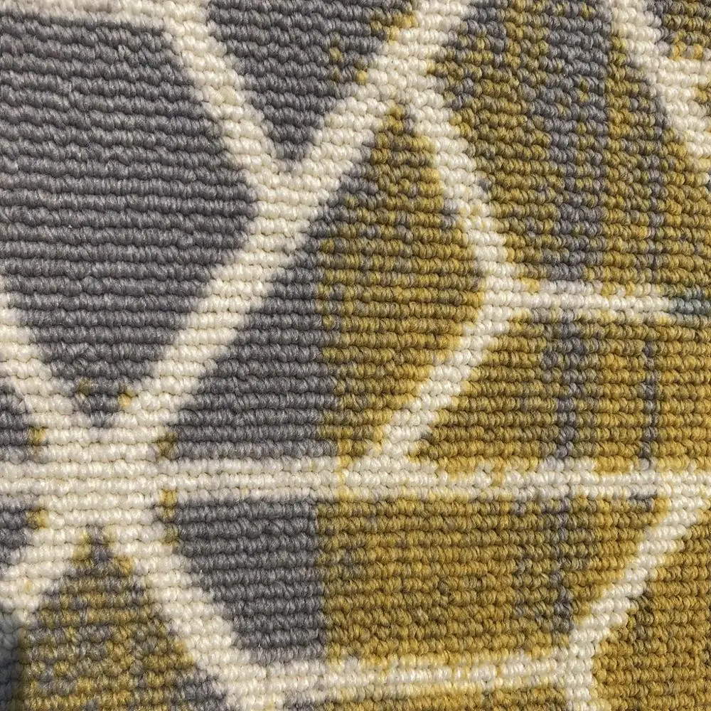 Custom Nylon Floral Pattern Wall to Wall Printed Carpet for Hotel Carpet Corridor