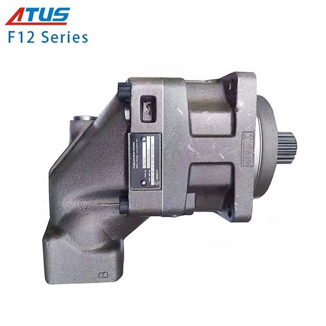 F12 Fixed Displacement Motor hydraulic pilot motor double triple tandem gear pump