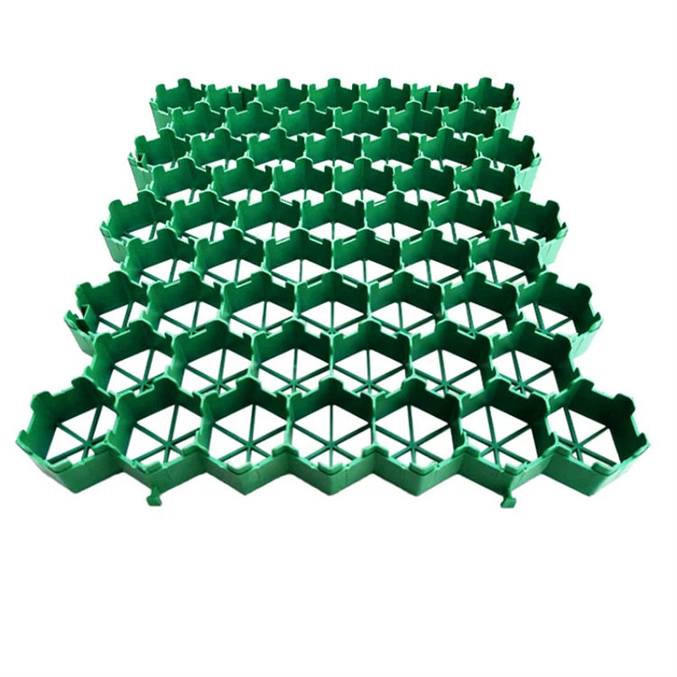 Green Gravel Stabilisation Grids Interlocking Grid for Gravel Honeycomb Gravel Grid Driveways