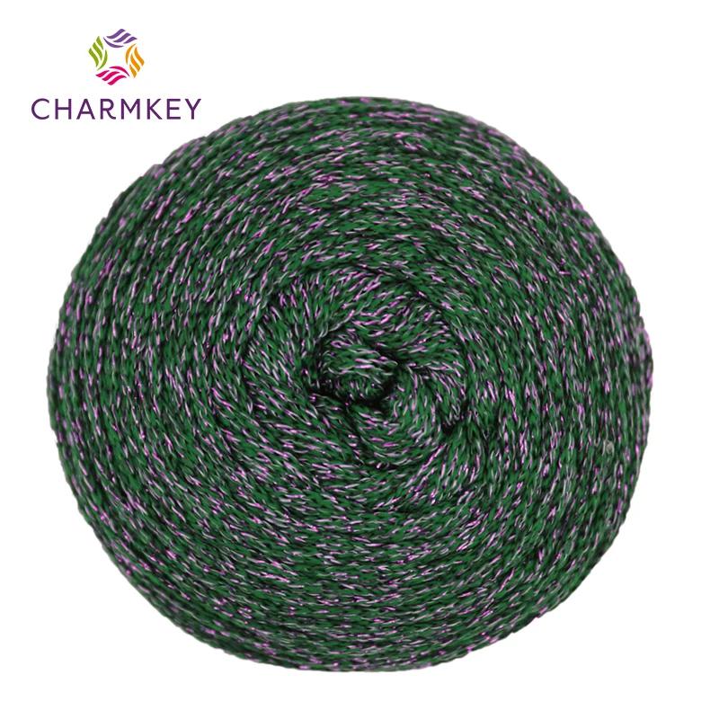 factory suppliers 100% polyester metallic yarn