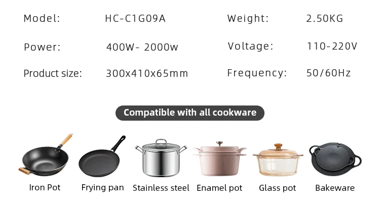 U.S.A UK Hot Sale Electric Infrared Cooktop Single burner for Home Hotel Ceramic Stove CB CE Certificate Infrared Cooker