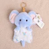 Elefante in velluto di stoffa, circa 15 cm, 123 g