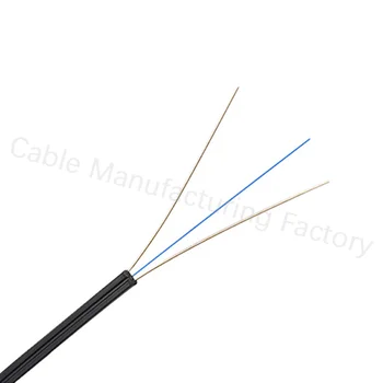 Factory supply single core fiber optic cable indoor drop cable 1 core GJXH G657A1 LSZH