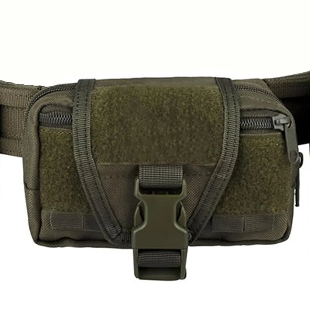 Modular Equipment Quick-release Buckle Premium Lightweight Men Tactical Detachable Heavy Duty Belts Utility Belt with Pouches