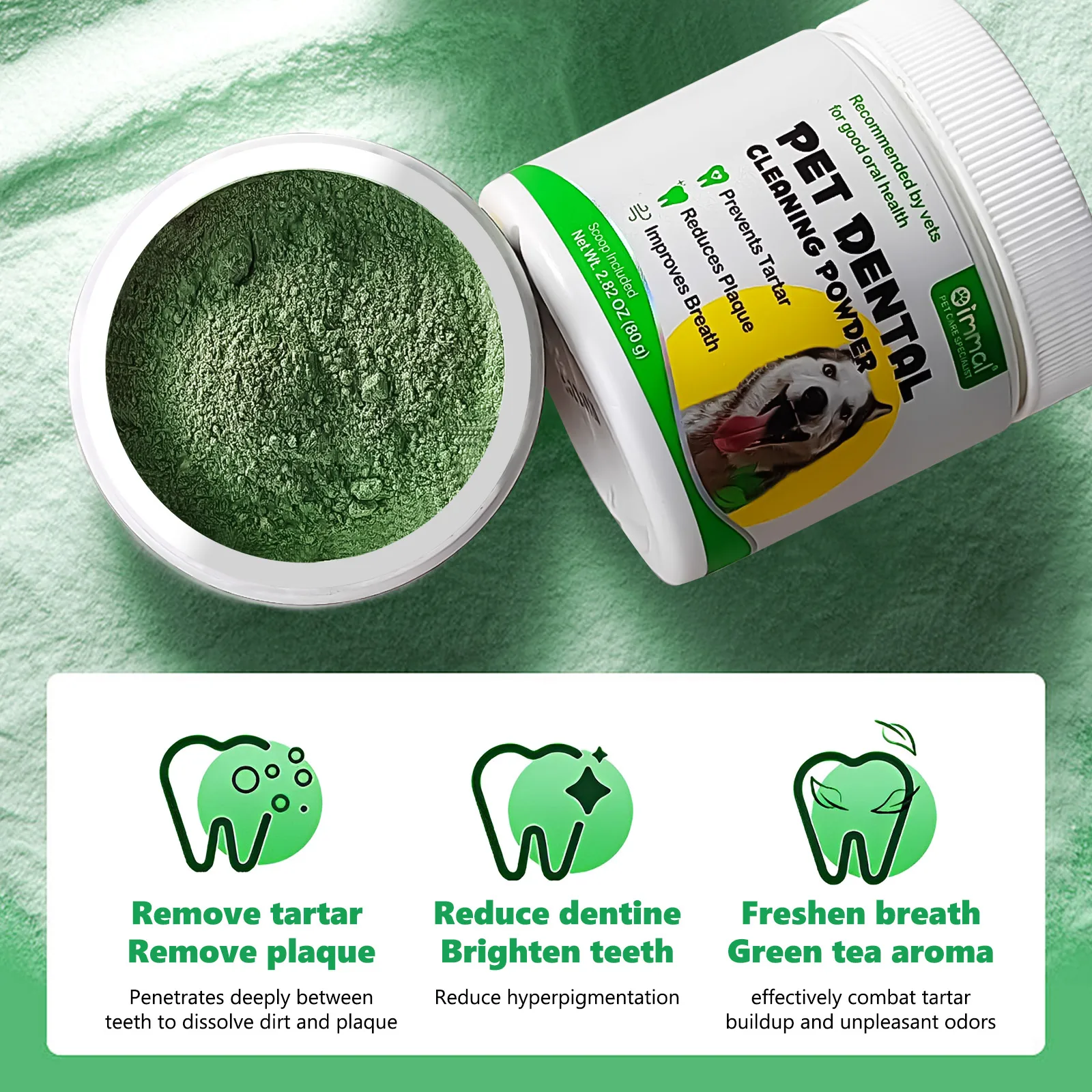 Instock Wholesale Oral Health Supplement Natural Dog Teeth Whitener