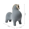 8772B Gray Horse Figurine