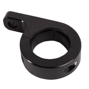 CNC Machined Black Aluminum Horizontal Bar Mount Clamp for Roll Cage