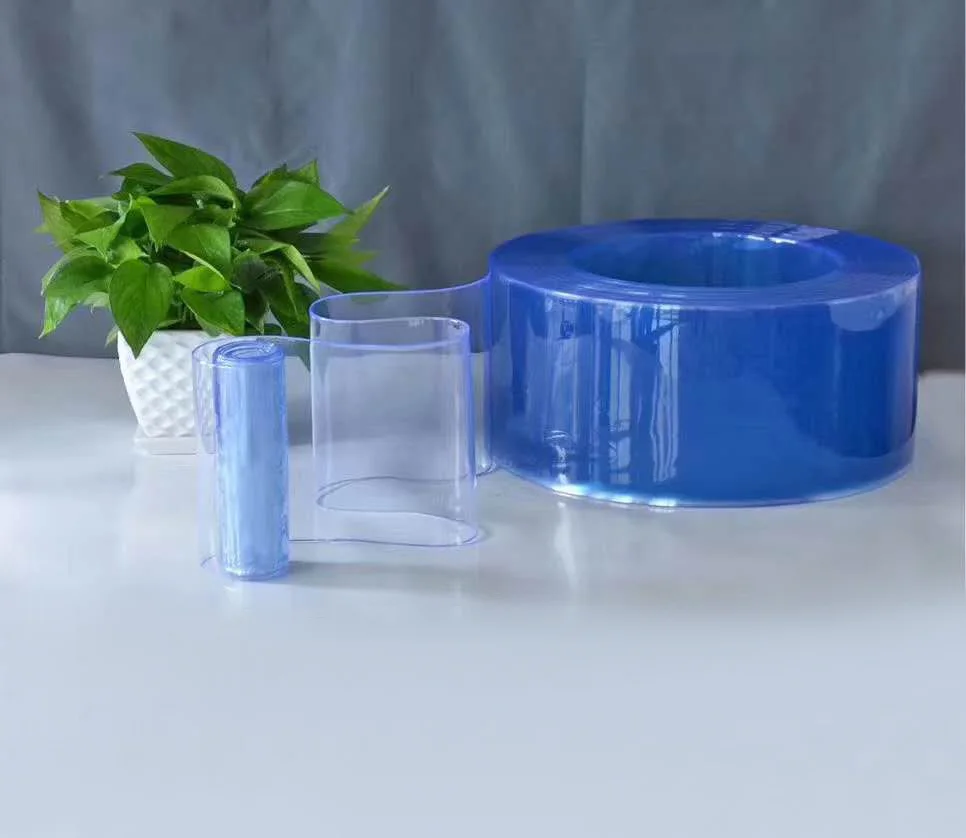 Factory Wholesale Price Custom Transparent Pvc Strip Curtain Cold Storage Room Freezer Hard Plastic PVC Door Curtain Strips