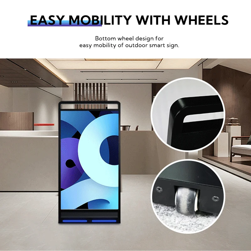 For COSUN Creative Waterproof Rotating Magic Cube LCD Poster Display for Advertising in Elevators and Retail Stores