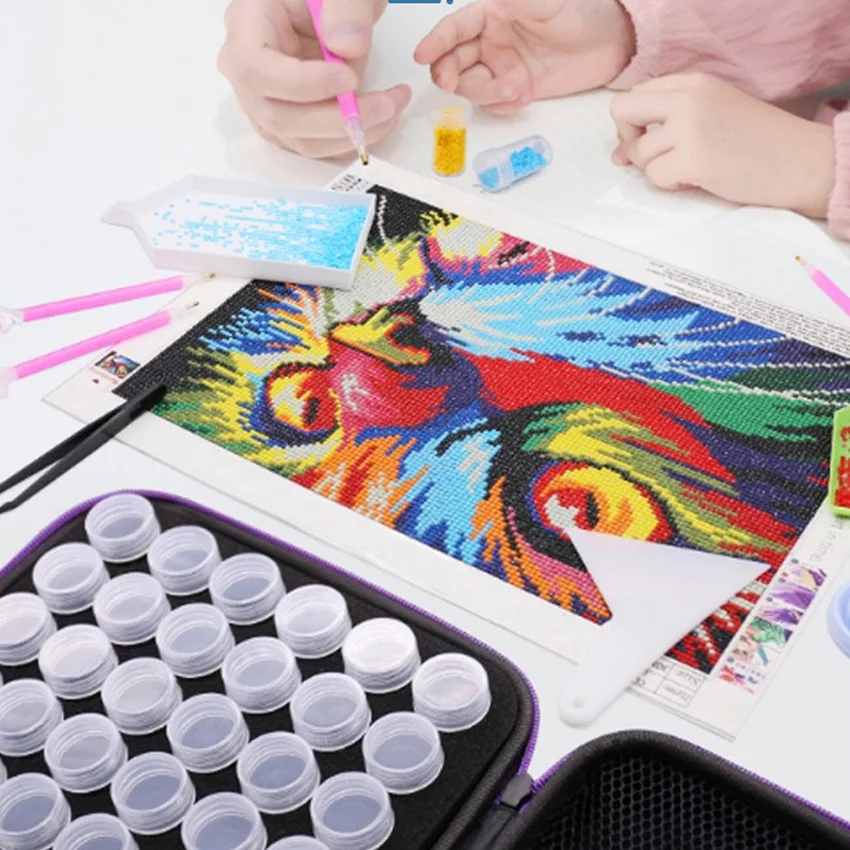 Beads Bottles Diamond Painting Storage Box Diamond Painting Storage