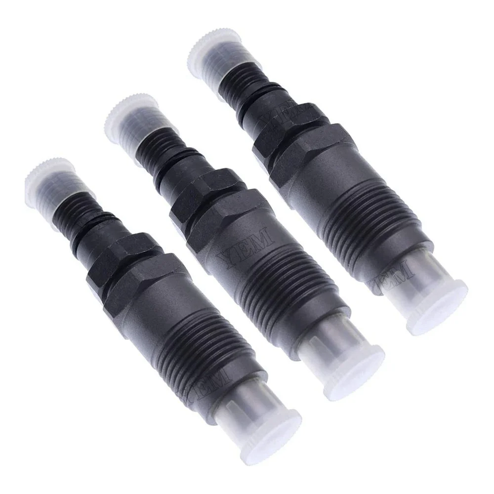 3PCS Fuel Injector AM100744 for John Deere 3009 3012 3014 4019 Engine 330 332 375 3375 15 3009DF