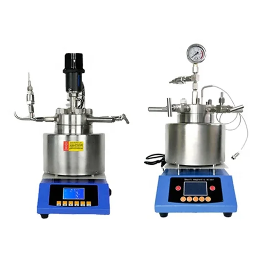 Easy Operation Reactor Micro Reactor Laboratorio 100 ml 500 ml 600ml Stainless Steel Ptfe Lined Stirred High Pressure Autoclave