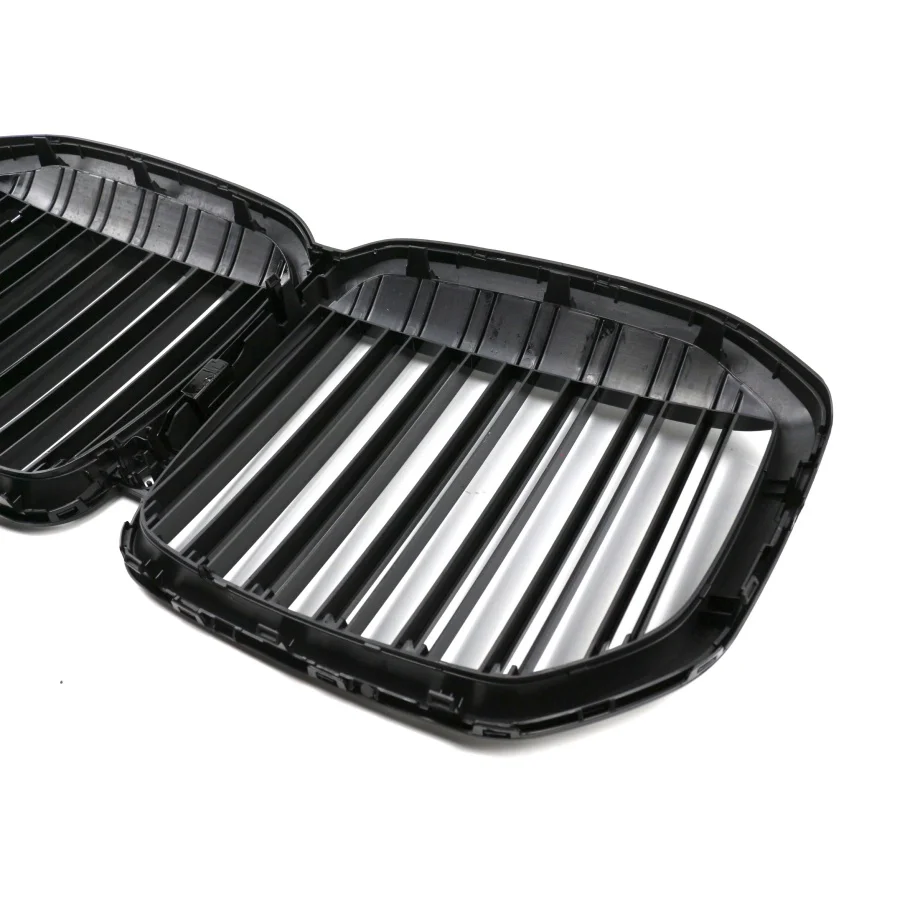 product tiypeor car abs single bar gloss black front bumper kidney grille compatible for bmw x7 g07 2023-12