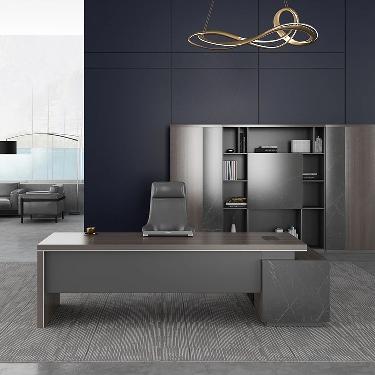 New Design MDF Wood Modern Executive Office Desk