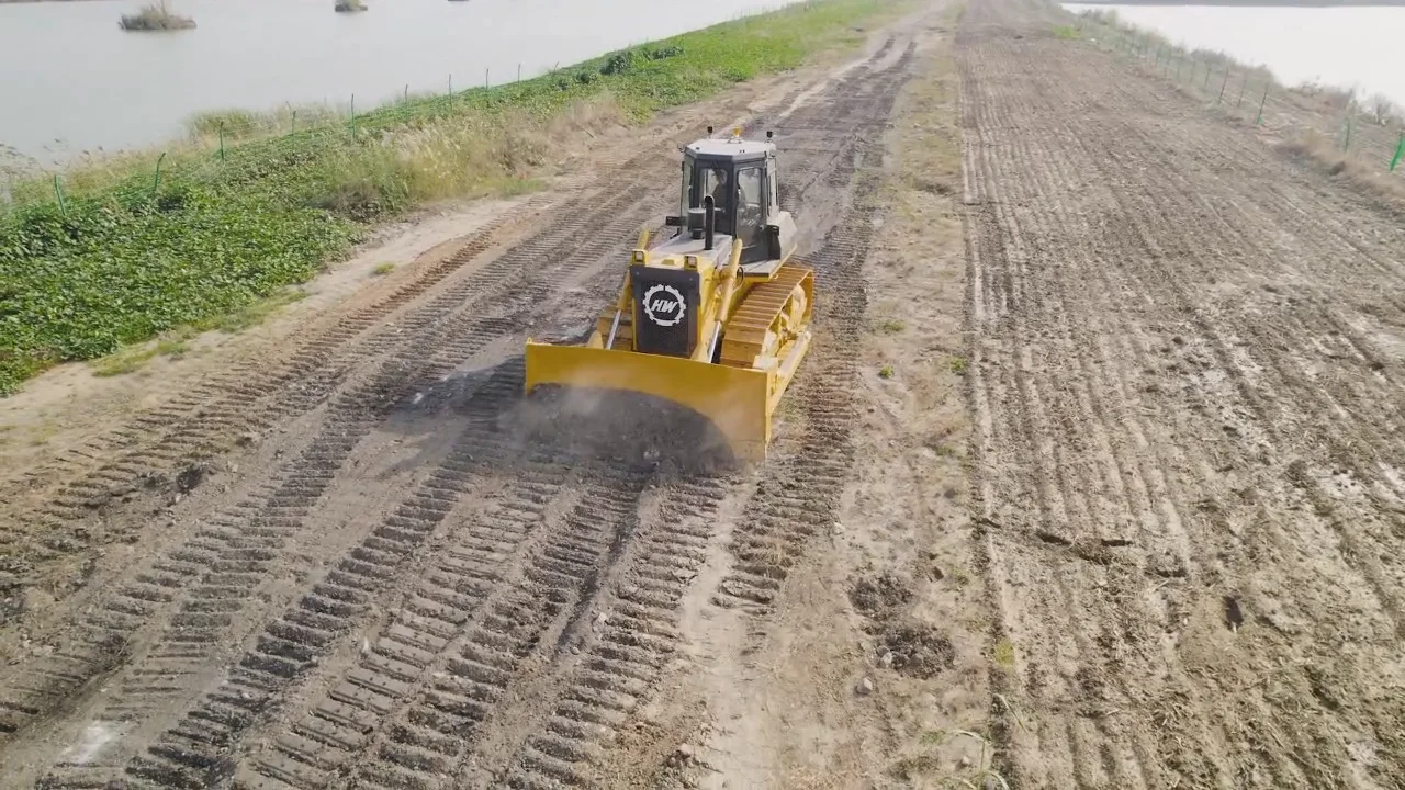 180hp 220hp 320hp Bulldozer With Air Conditioner 10 Ton Dozer Mini ...