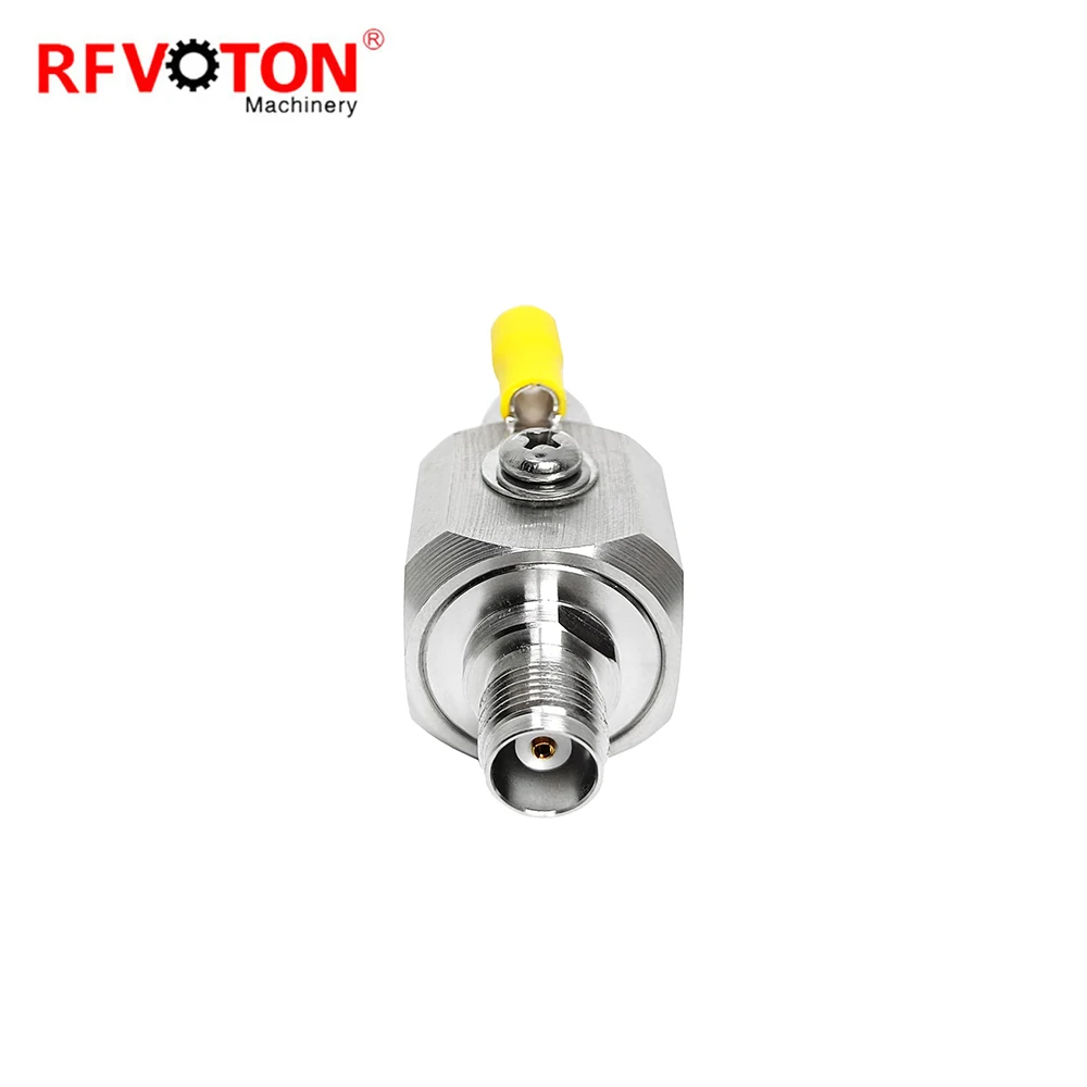 RF Connector Protector 0-3G Surge Lightning Arrestor TNC male to female coaxial lightning protector details