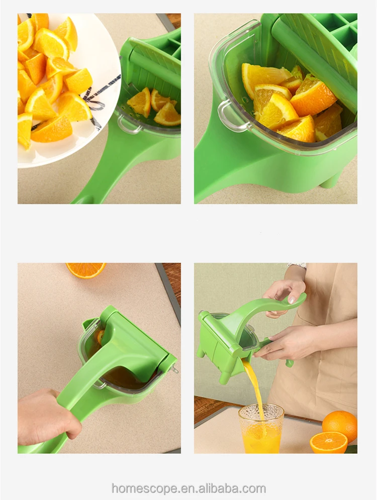 Manual Extract Fruit Citrus Press Easy Orange Lemon Lime Squeezer Hand