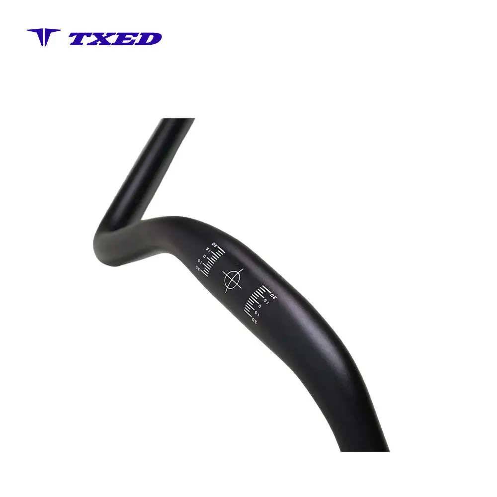 Aluminum Dutch Handlebar 630mm Rise 70mm 22.2 31.8mm for City Electric Bicycle