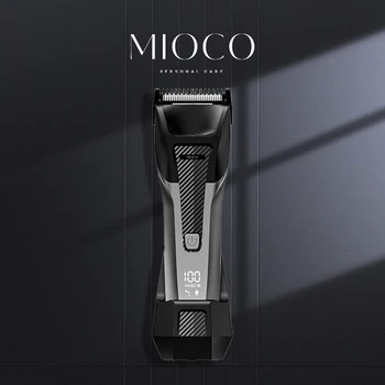 RS2024 Trendy MIOCO wireless charging pubic body hair trimmer kit for men skin-friendly pubic blade