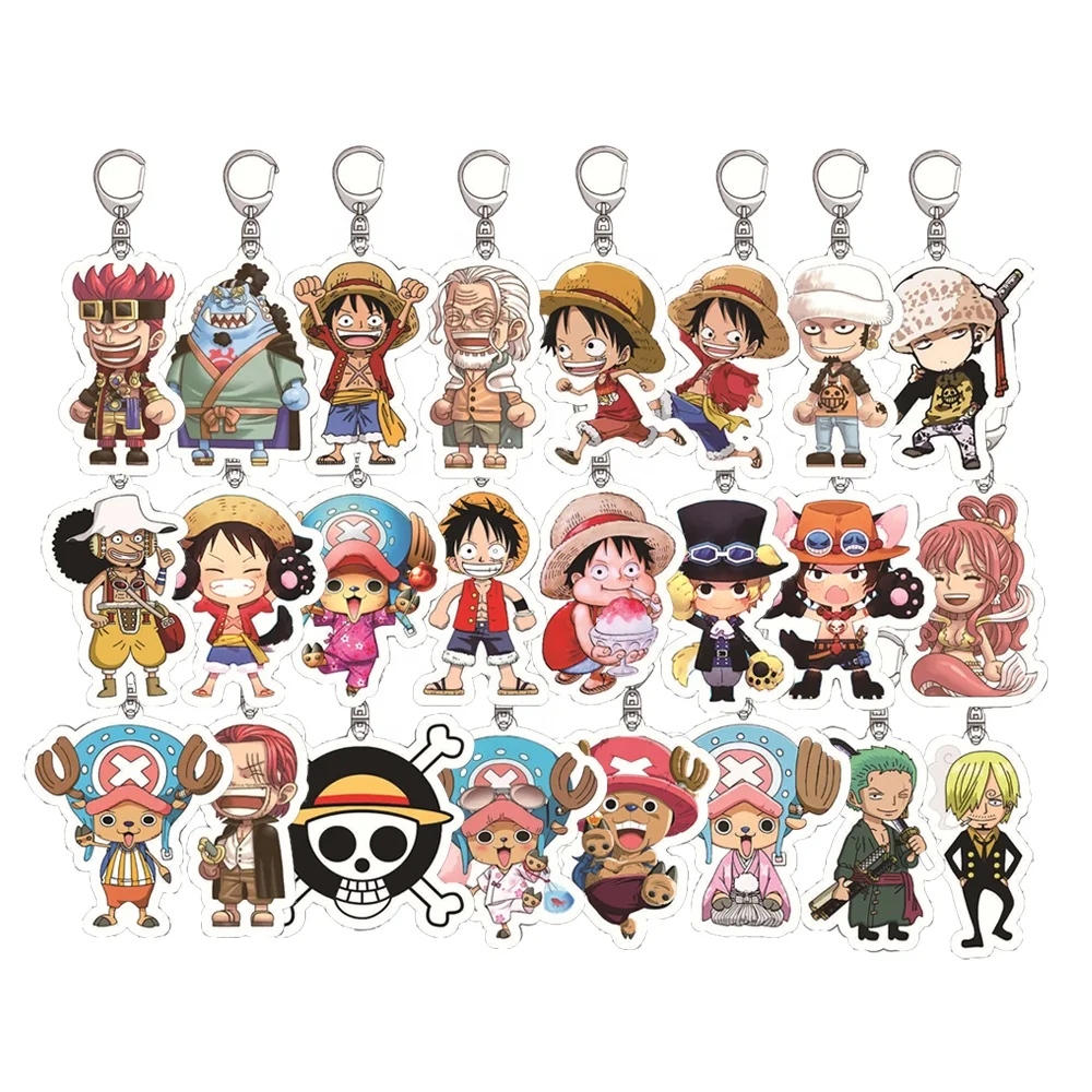 Móc Khóa One Piece Chibi: Móc khóa One Piece Chibi là sự lựa chọn hoàn hảo cho các fan hâm mộ One Piece trên toàn thế giới. Với những nhân vật Chibi tỉ mỉ và đầy sáng tạo, bạn sẽ luôn mang tinh thần của One Piece theo mình và tạo nên sự khác biệt trong phong cách của mình. Hãy thể hiện niềm đam mê của mình với Móc khóa One Piece Chibi và thoải mái khám phá thế giới đầy màu sắc này!