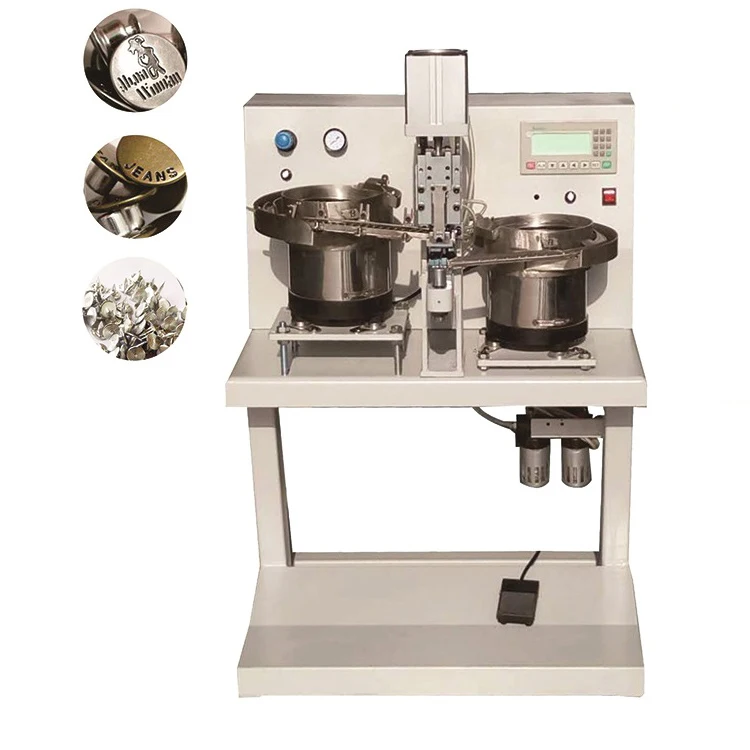 Ppx Electric Button Making Machine Automatic Plastic Snap Button Machine