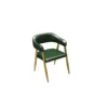 Dark green dining chair