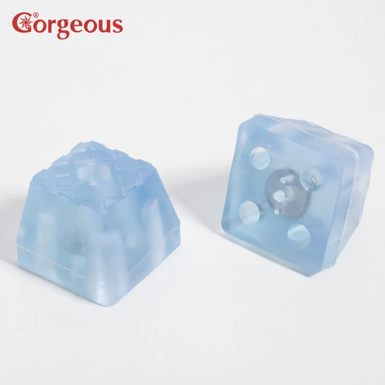 Table Legs Metal Furniture Legs Plastic Feet Furniture Sofa Leg Transparent Triangle Plastic Modern Gorgeous K2481 PVC Carton