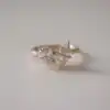 Custom(925 silver+ moissanite) style19
