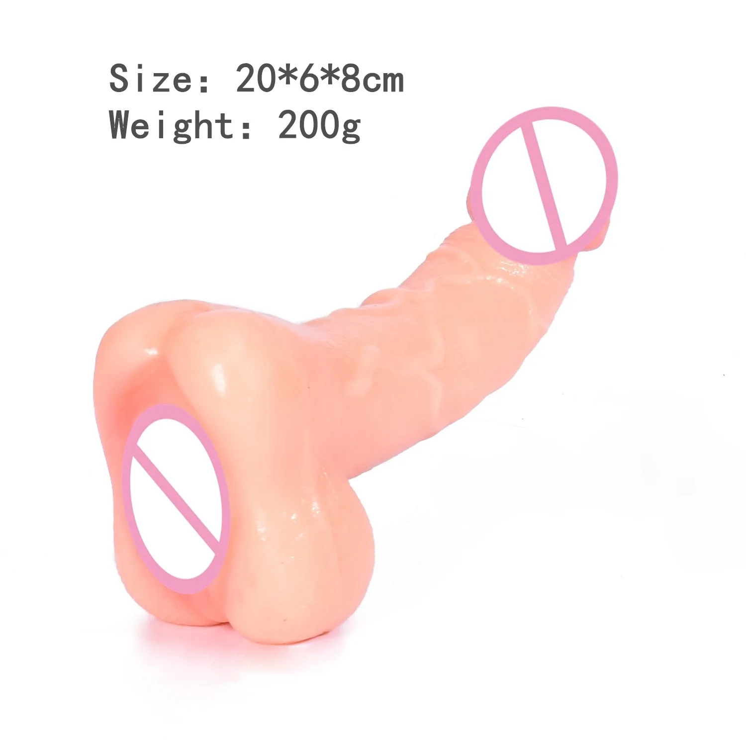 Silicone dildo waterproof IPX6 rated for water play