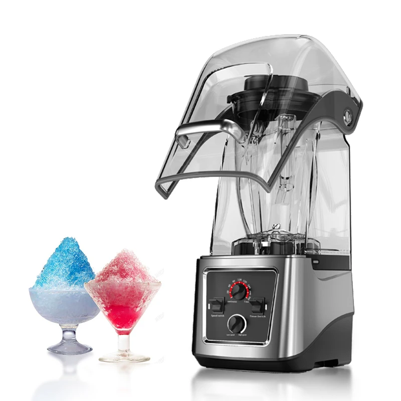 Commercial Quiet Blenders With Sound Cover Smart Big Promotional Oem