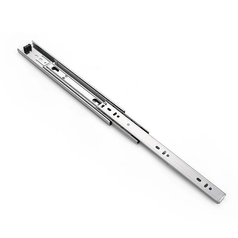 Smooth Durable 3 Fold Full Extension Drawer Slide Telescopic Channel