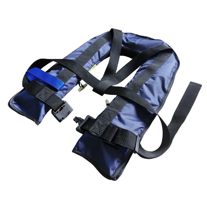 SOLAS Approved Double Balloon Double Chamber Marine Inflatable Life Jacket