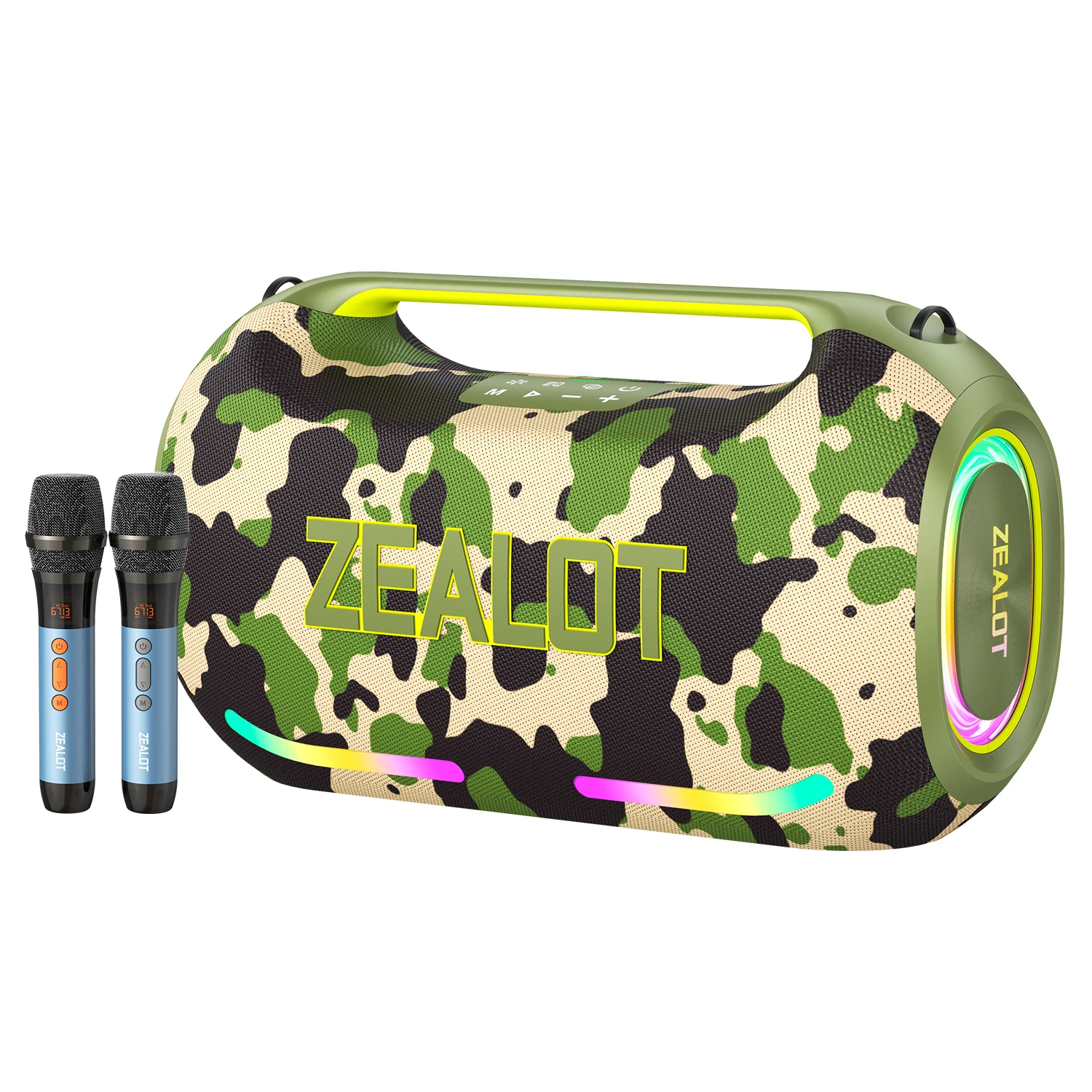 2026 Zealot ZE41 250W Portable Outdoor Party BT Speaker Microphone