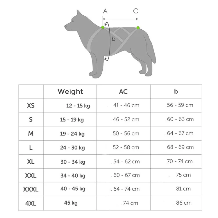 Pet Training Sled Pull Vest X Back Soft Padded Husky Harness Sledding