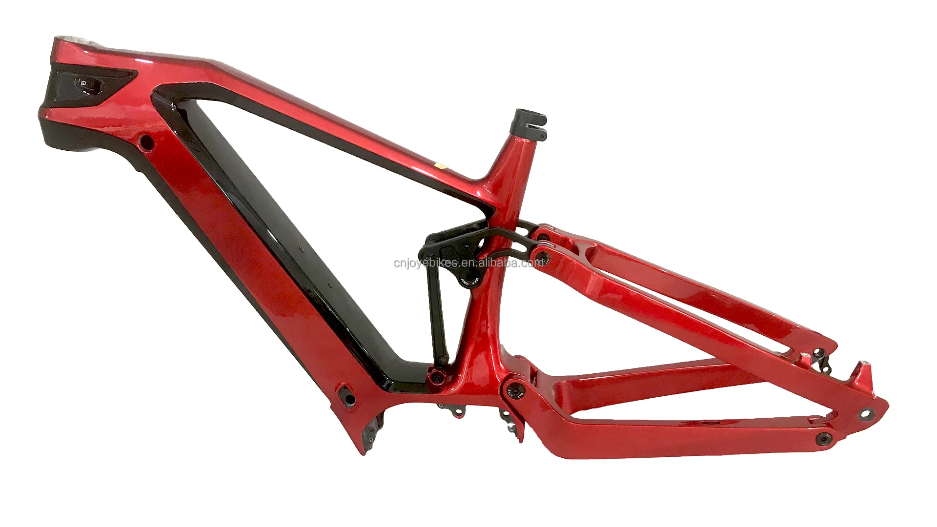 Joyebikes Carbon E Bike Frame Full Suspension E Bike Bafang M620 G510