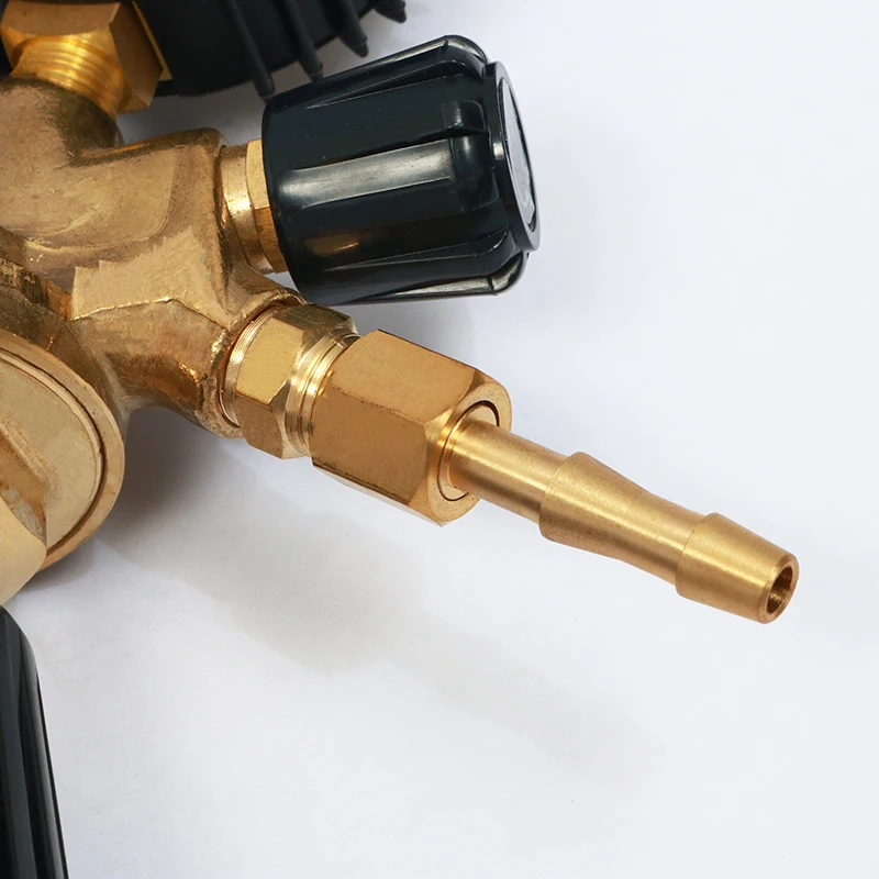 Full Brass Italian Style Co2 Regulator With Adjusting Knob Buy Co2