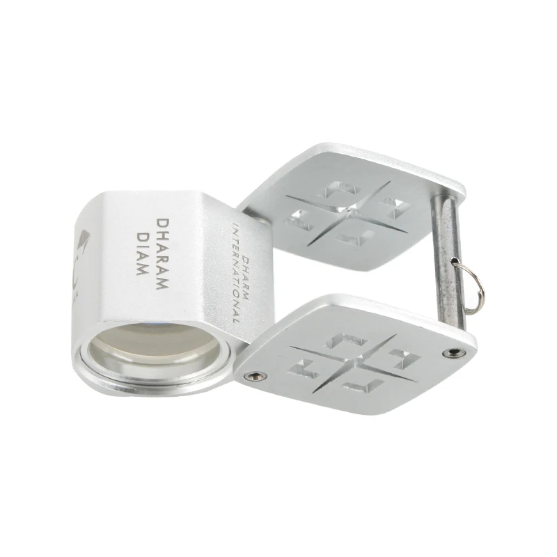 Индивидуальная лупа профессиональная Ювелирная Лупа для глаз Высококачественная Оптическая с драгоценным камнем алмазная 20 5 мм 10x