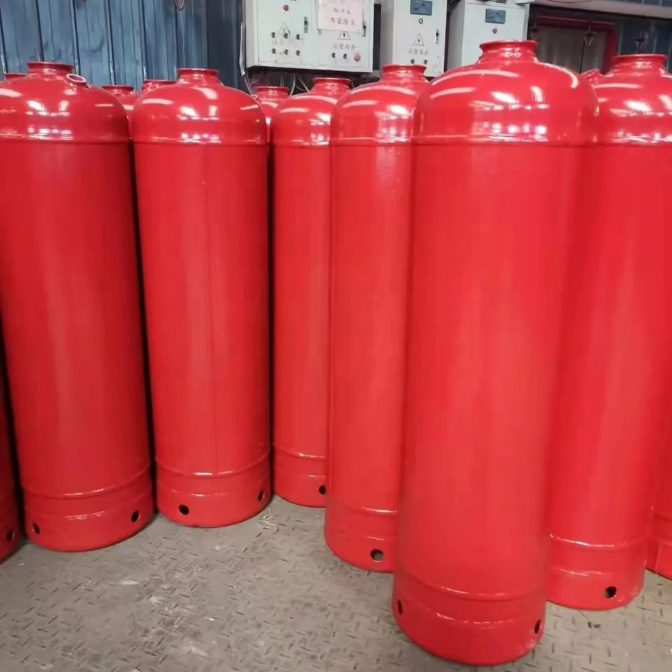 40L Acetylene hau Whero Putaka ISO paerewa Welded Steel Acetylene Cylinder