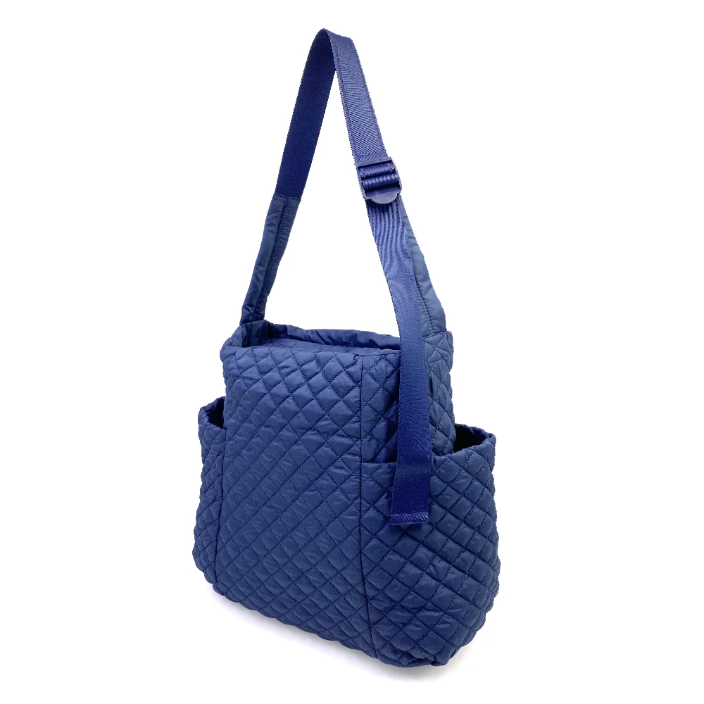 Fashion Quilted Nylon Lulu Everythere Puffer Women Shoulder Bag Ladies